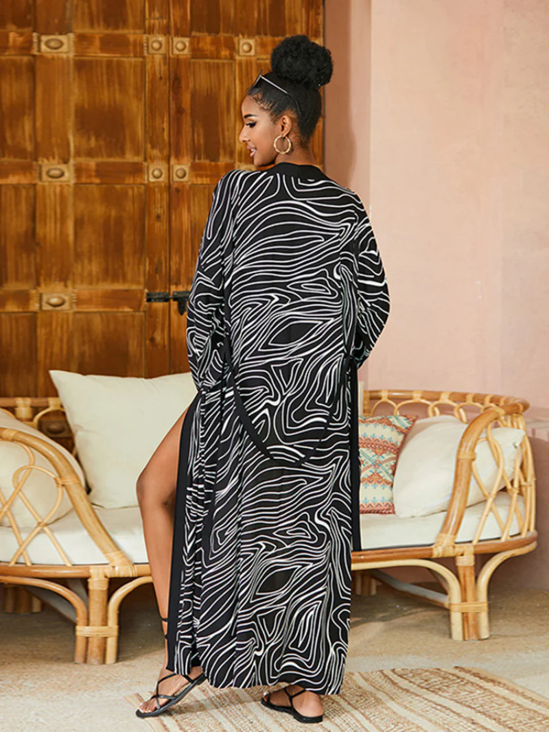 Beyond Imagination Rayon Log Kimono Jacket - Image 5