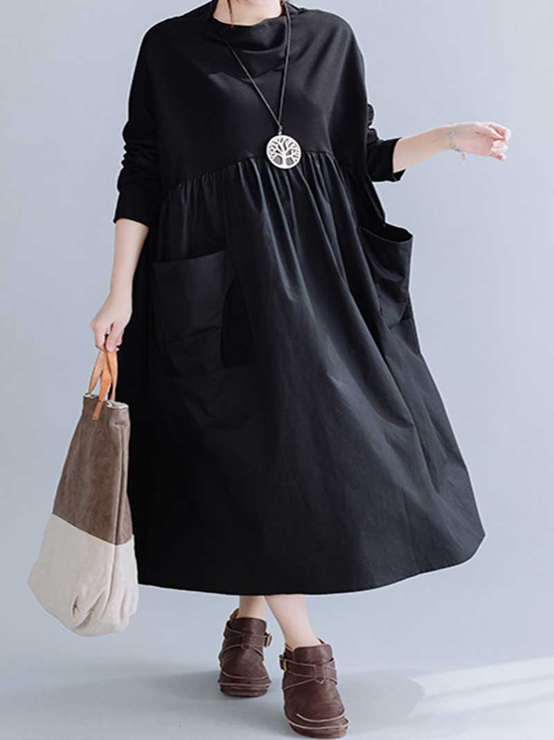 Black Madness A-Line Dress - Image 4