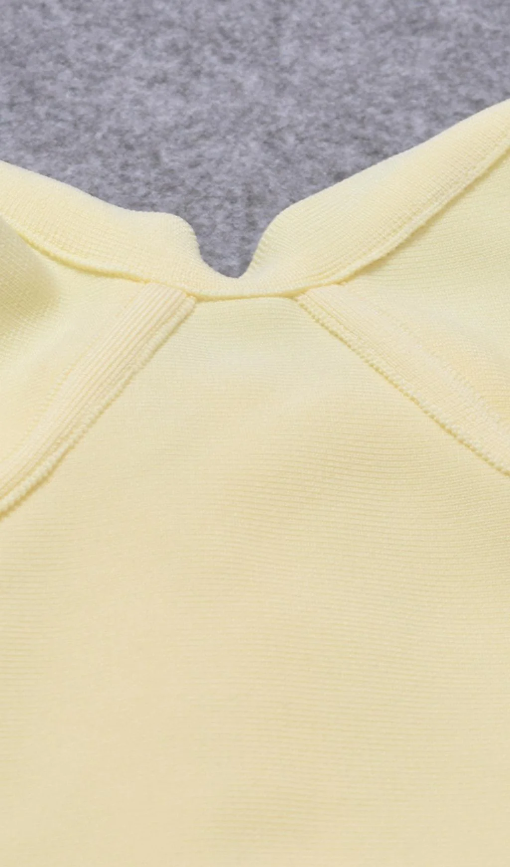 Yellow Strappy Midi Bandage Dress - Image 4