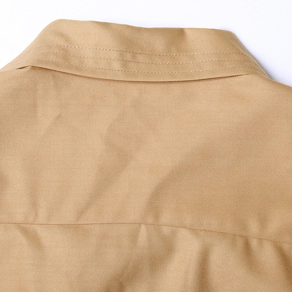 Blazer with BELT and Back CUT - Mustard - Image 4