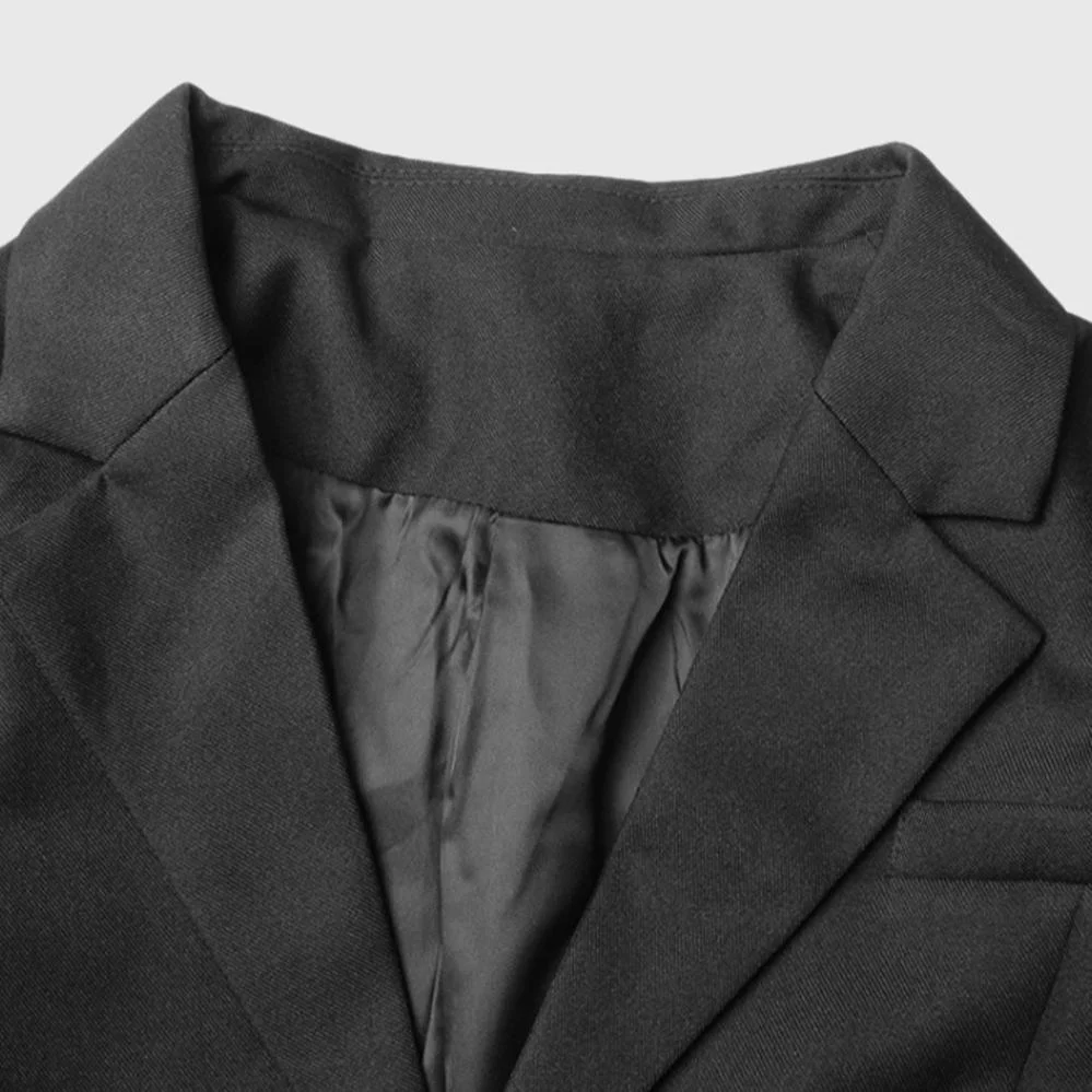 Black Blazer with RHINESTONE CHAIN - Image 5