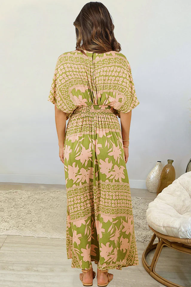 Bohemian Floral Dress - Image 7
