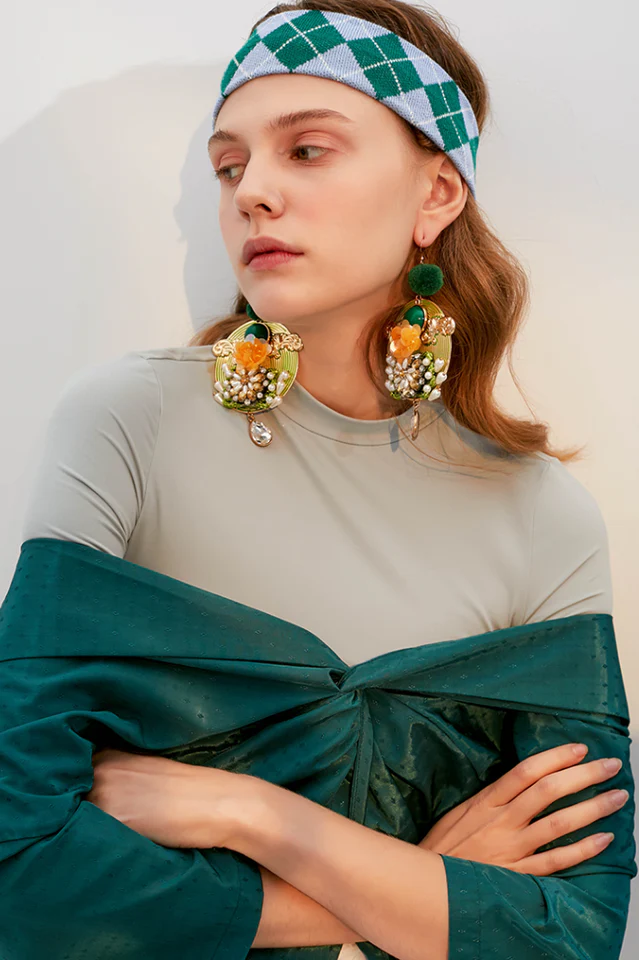 Bohemian Flower Earrings - Image 3