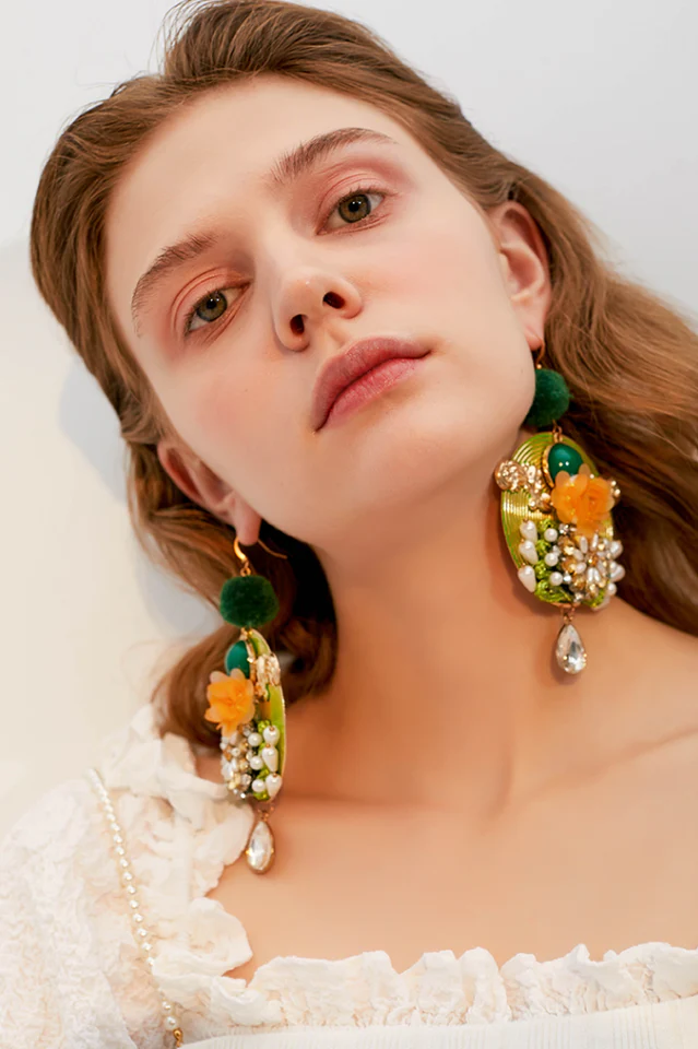 Bohemian Flower Earrings - Image 6