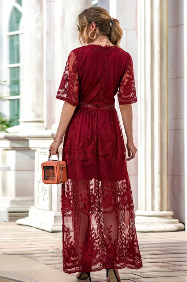 Boho Beach Cover Up Dress - Image 8