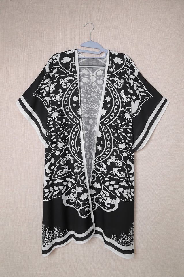 Boho Floral Kimono - Image 11