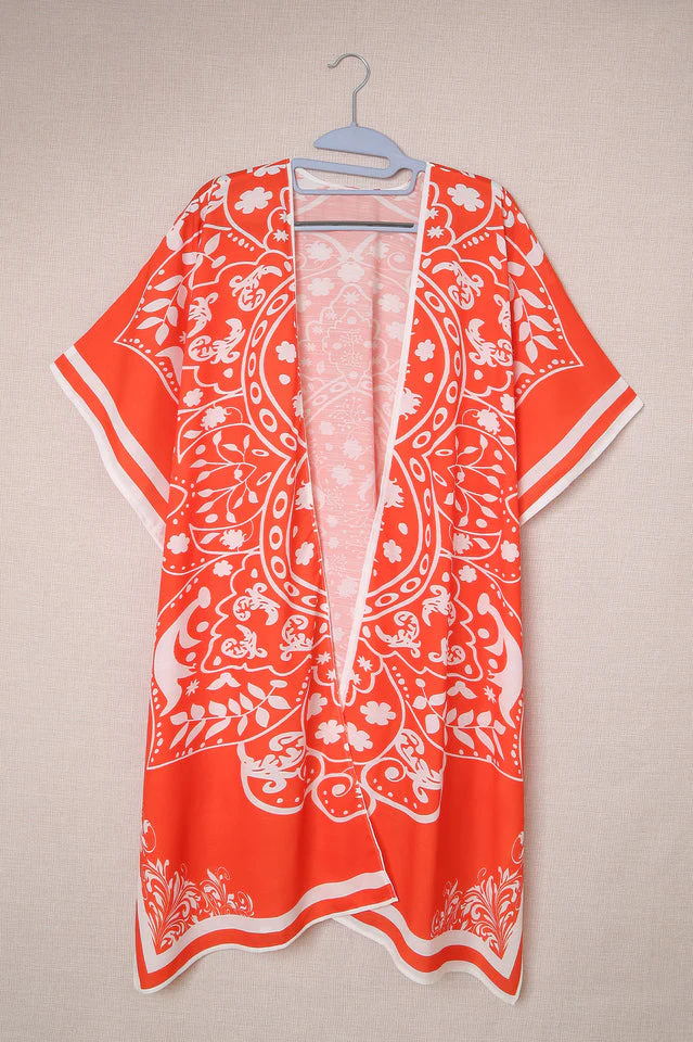 Boho Floral Kimono - Image 16