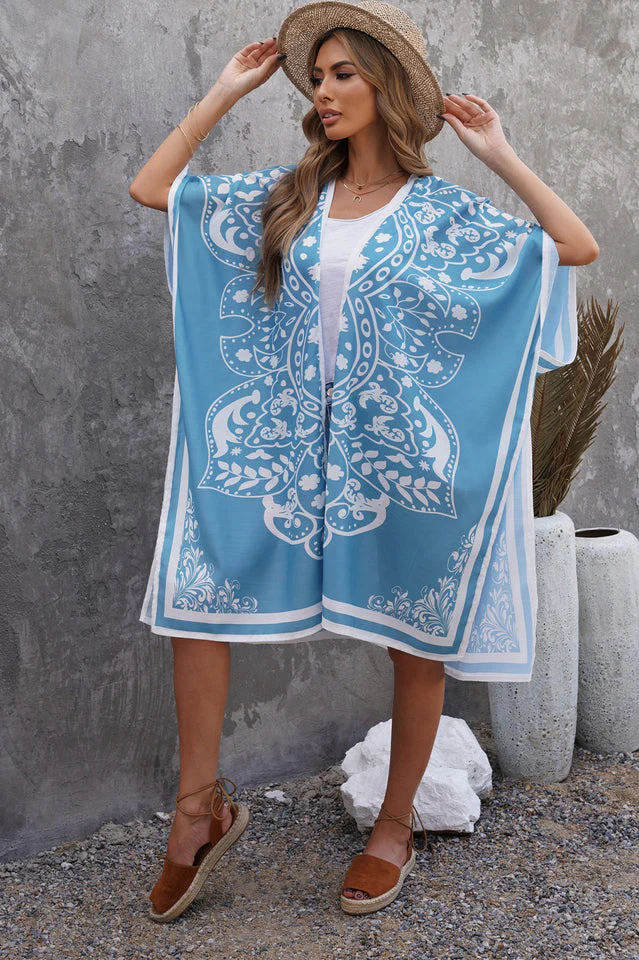 Boho Floral Kimono - Image 18