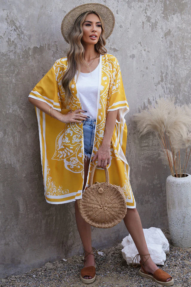 Boho Floral Kimono - Image 24