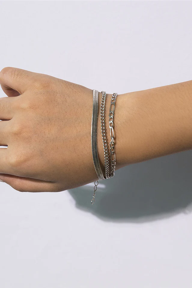 Boho Multi Layer Chain Bracelet - Image 2