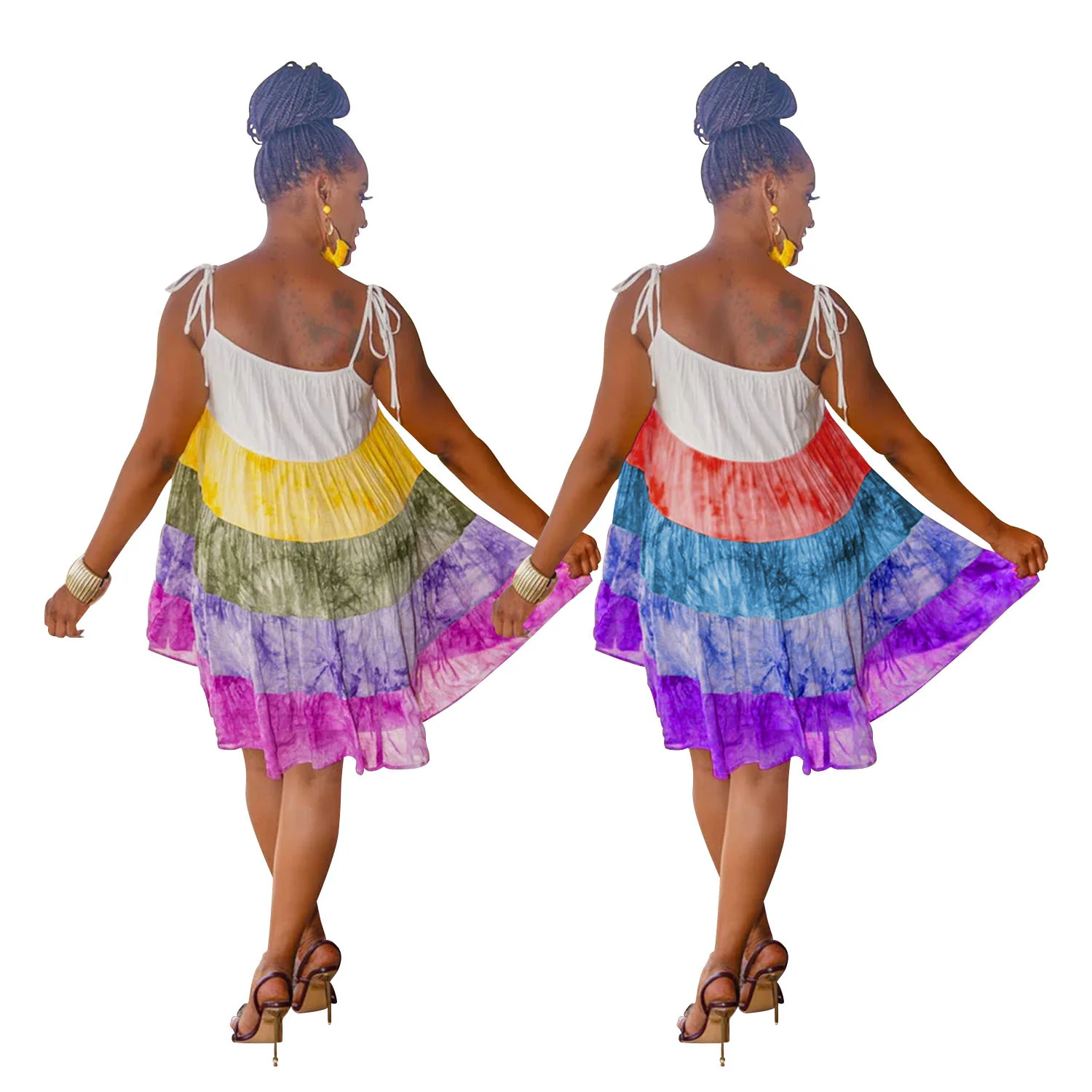 Buddy Love Disco Tiered Sequin Dress - Image 6
