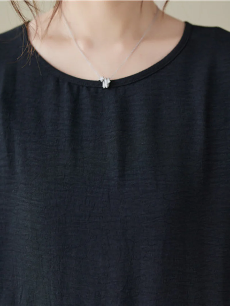 Beyond Imagination Round Neck Smock Drress - Image 5