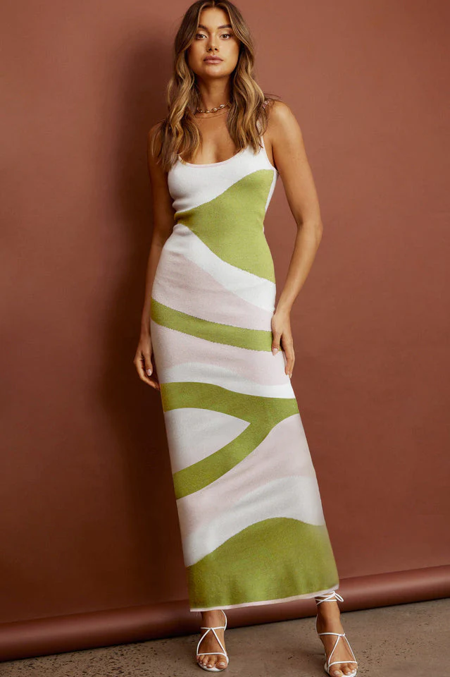 Cali Sweetheart Knit Maxi Dress - Image 28