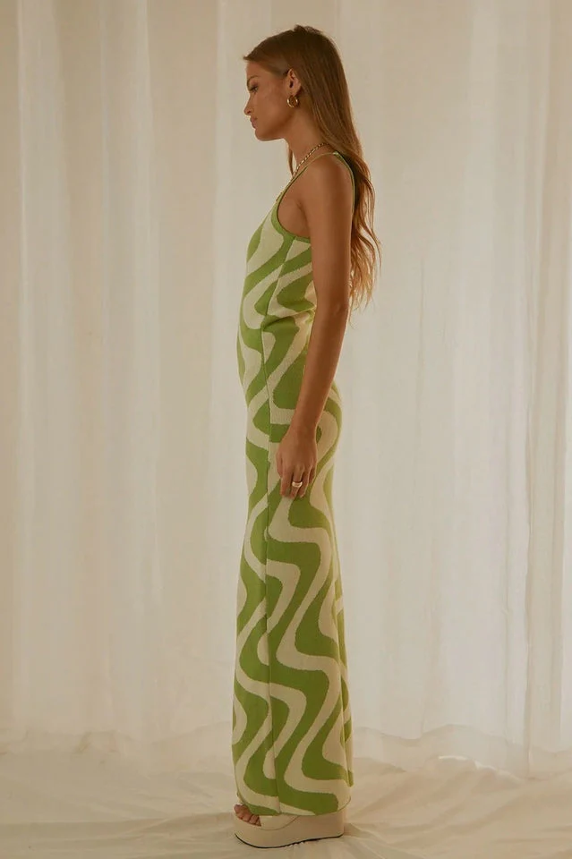 Cali Sweetheart Knit Maxi Dress - Image 7