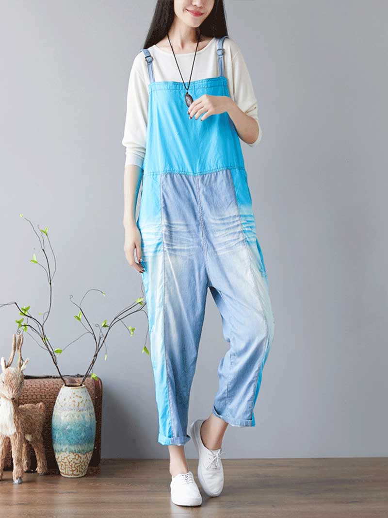 Call Me Crazy Denim Overall Dungarees - Image 10