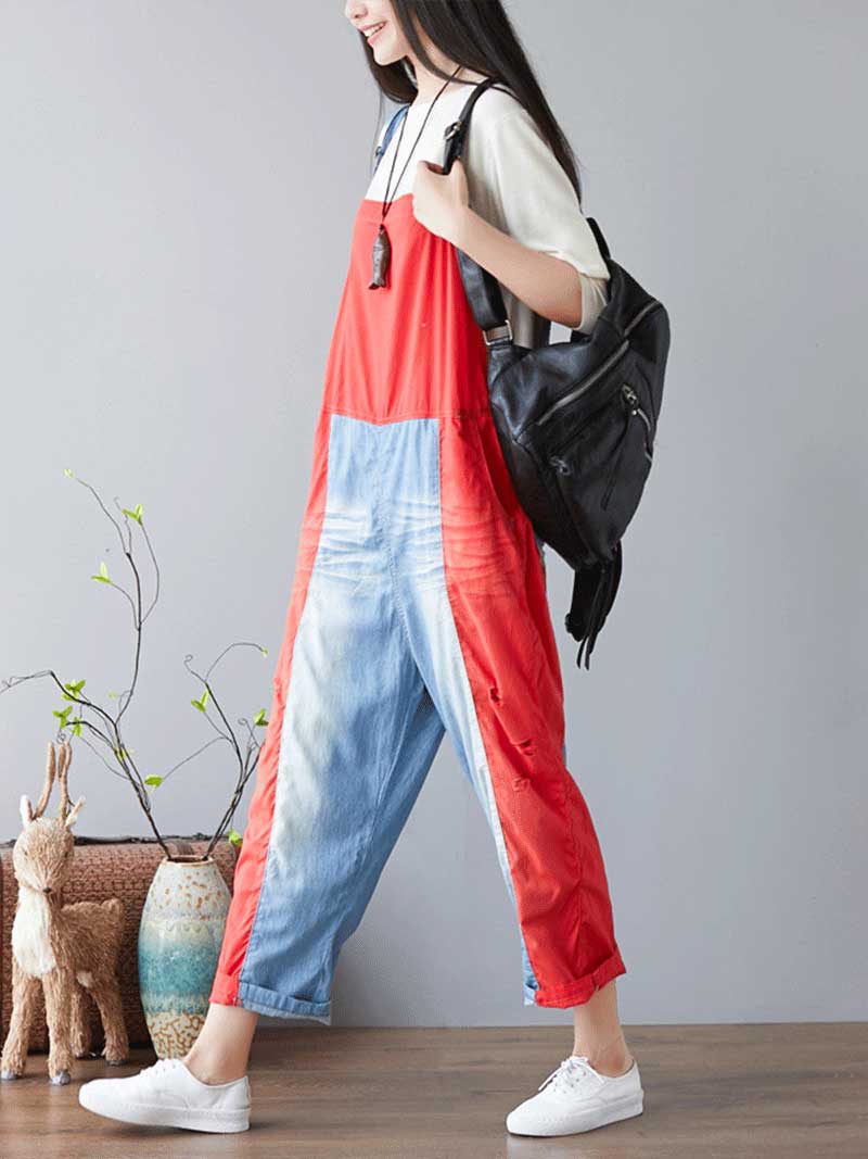 Call Me Crazy Denim Overall Dungarees - Image 12