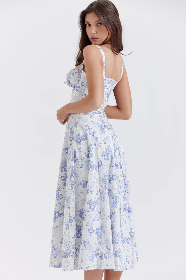 Carmen Bustier Sundress - Image 4