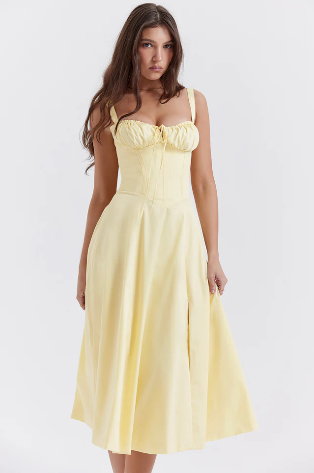 Carmen Bustier Sundress - Image 4