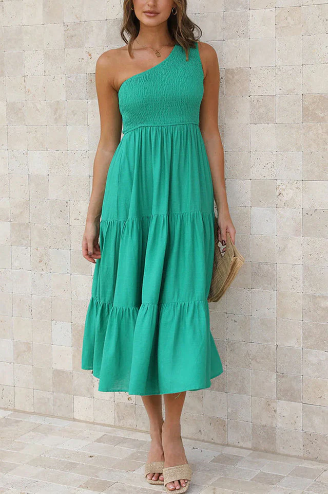 Cassy One Shoulder Abigail Dress - Image 3