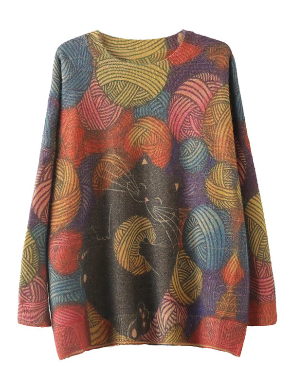 Cat n' Skeins Sweater Top - Image 5