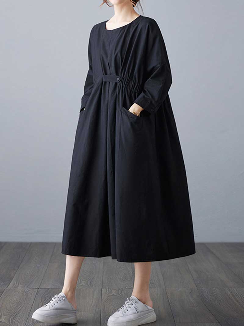 Celebration of Being Together Shapes Print Aline Dress - Image 12