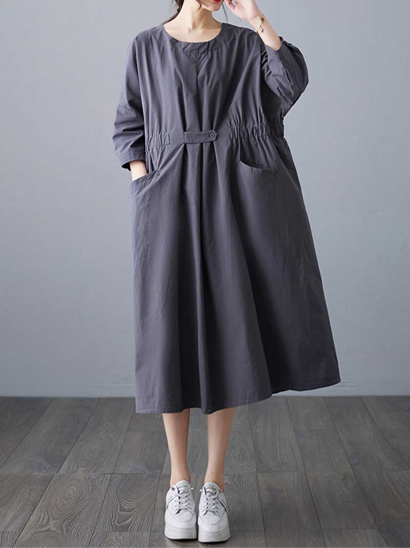 Celebration of Being Together Shapes Print Aline Dress - Image 7