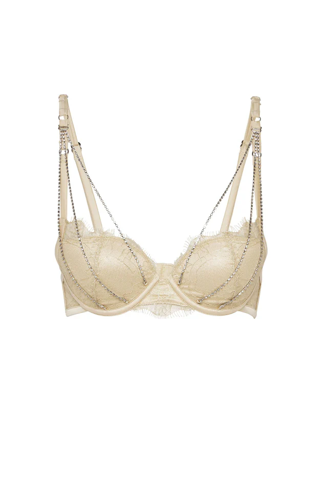Chain Bra & Underwear Garter Belt Set - Image 24