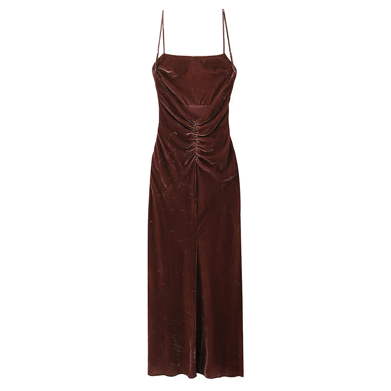 Chestnut Glow Dress - Image 2