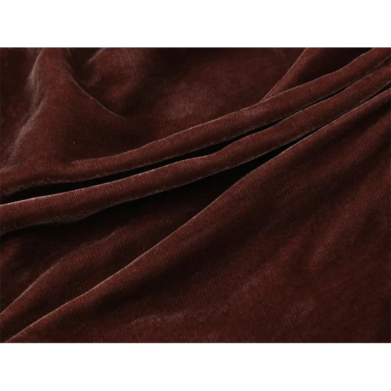 Chestnut Glow Dress - Image 4