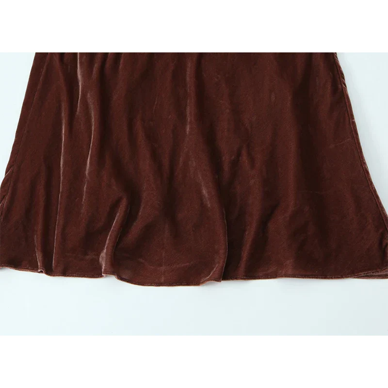 Chestnut Glow Dress - Image 5