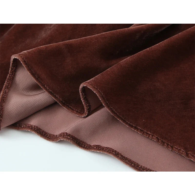 Chestnut Glow Dress - Image 6