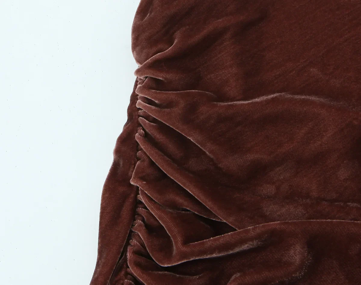 Chestnut Glow Dress - Image 8