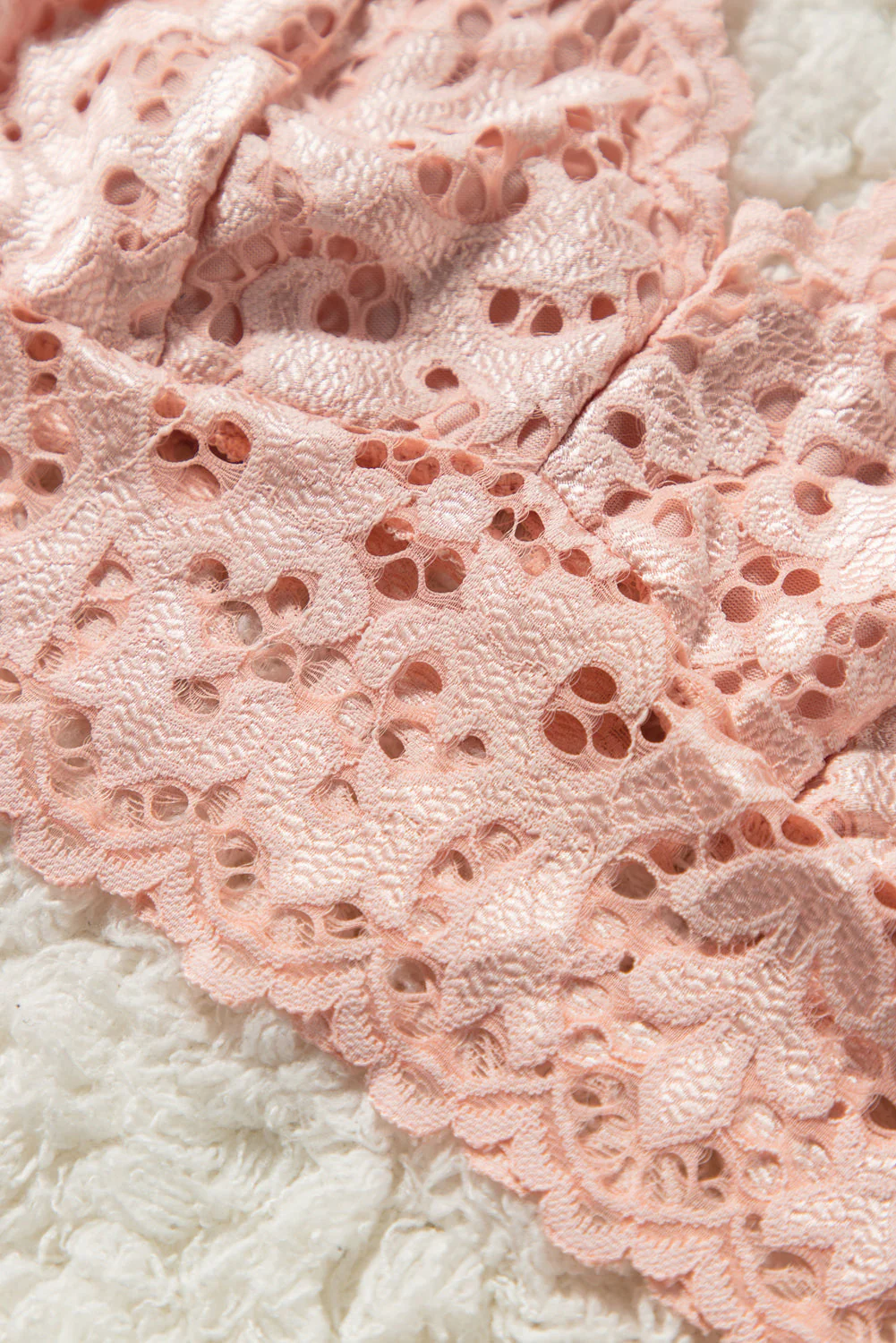 Chunky Lace Bralette Crop Top - Image 10