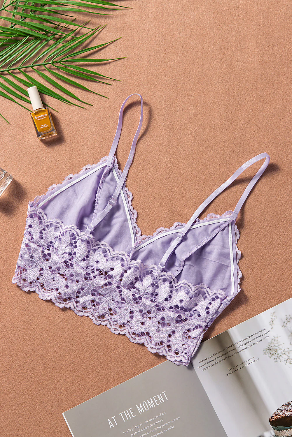 Chunky Lace Bralette Crop Top - Image 44