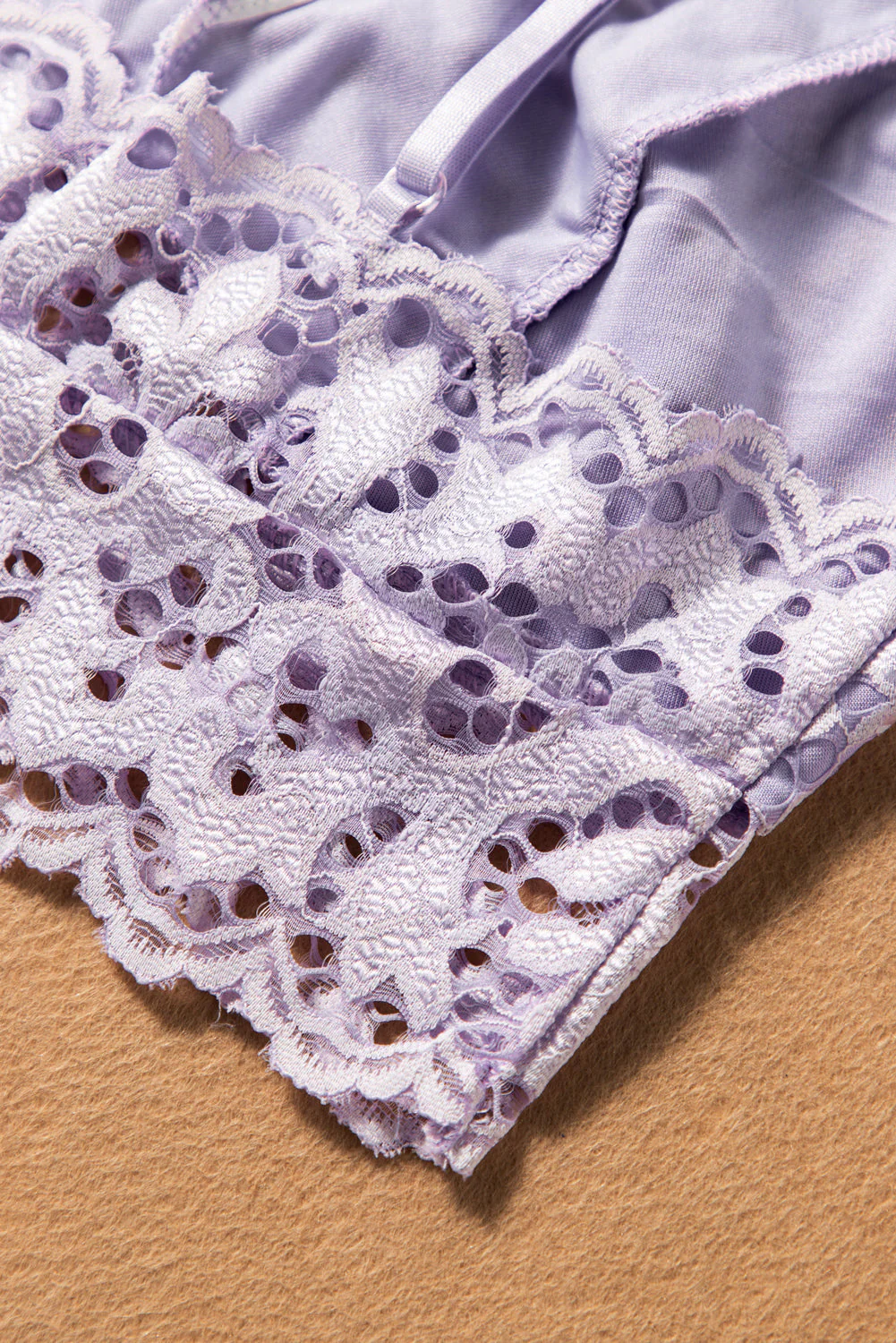 Chunky Lace Bralette Crop Top - Image 45