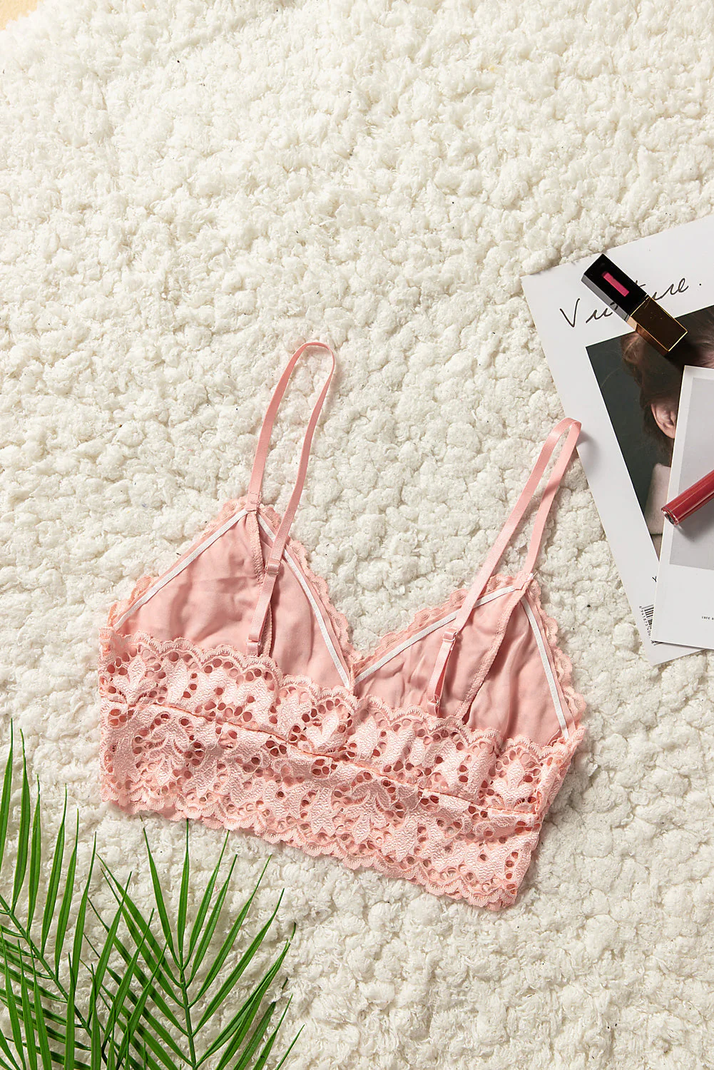 Chunky Lace Bralette Crop Top - Image 5