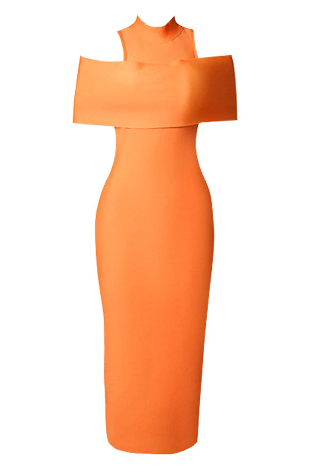 Clara Off Shoulder Bandage Dress - Image 11