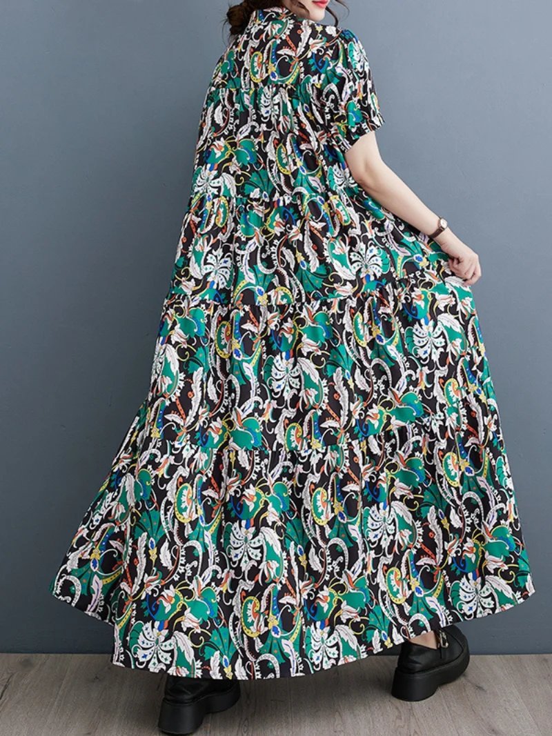 Close to My Heart Short-Sleeved Maxi Dress - Image 2