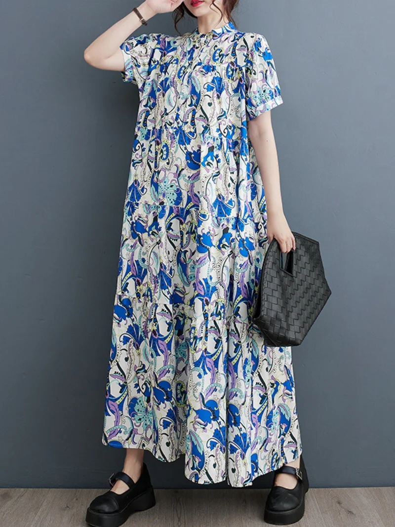 Close to My Heart Short-Sleeved Maxi Dress - Image 9