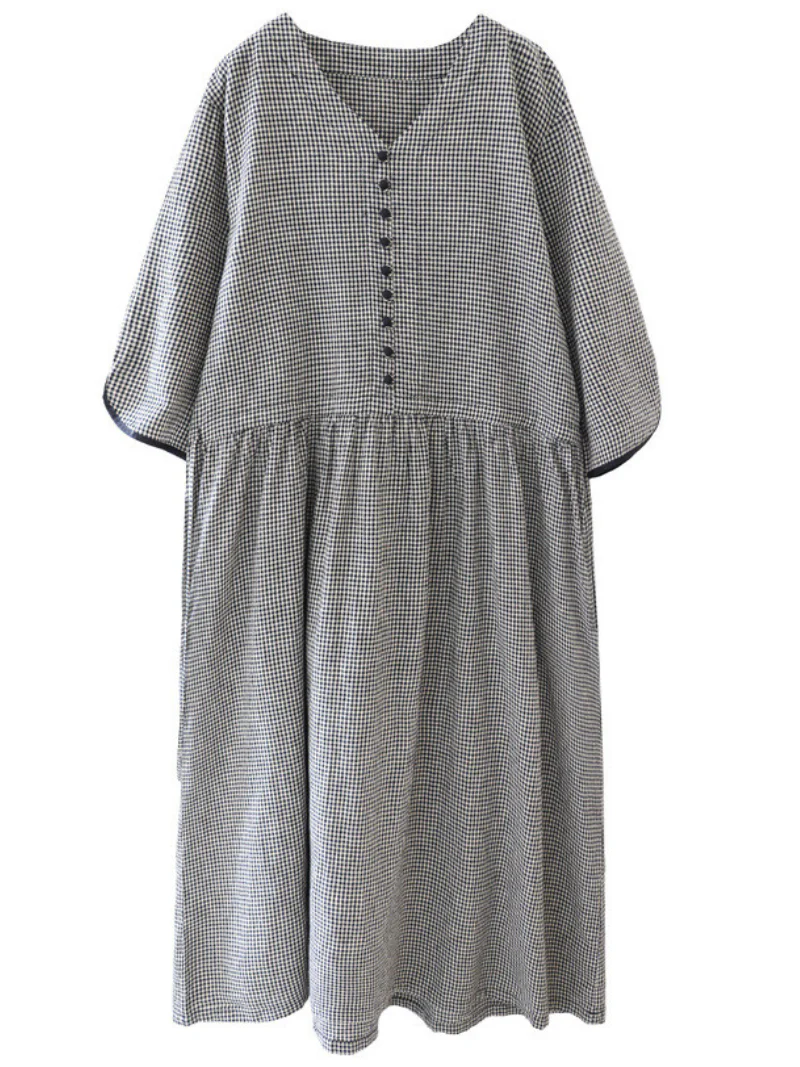 Close To My Heart V-neck Short Sleeves A-line Dress - Image 2