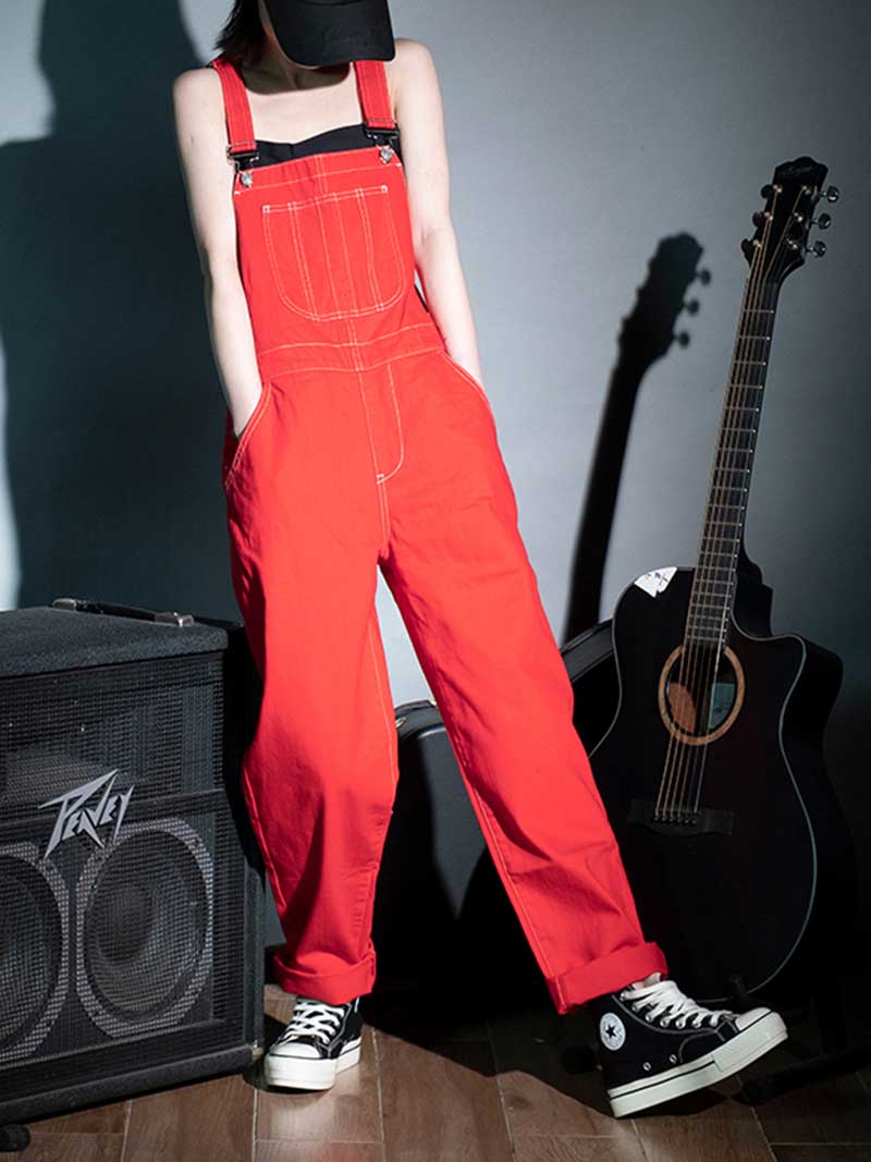 Close Your Eyes Denim Overall Dungarees - Image 3