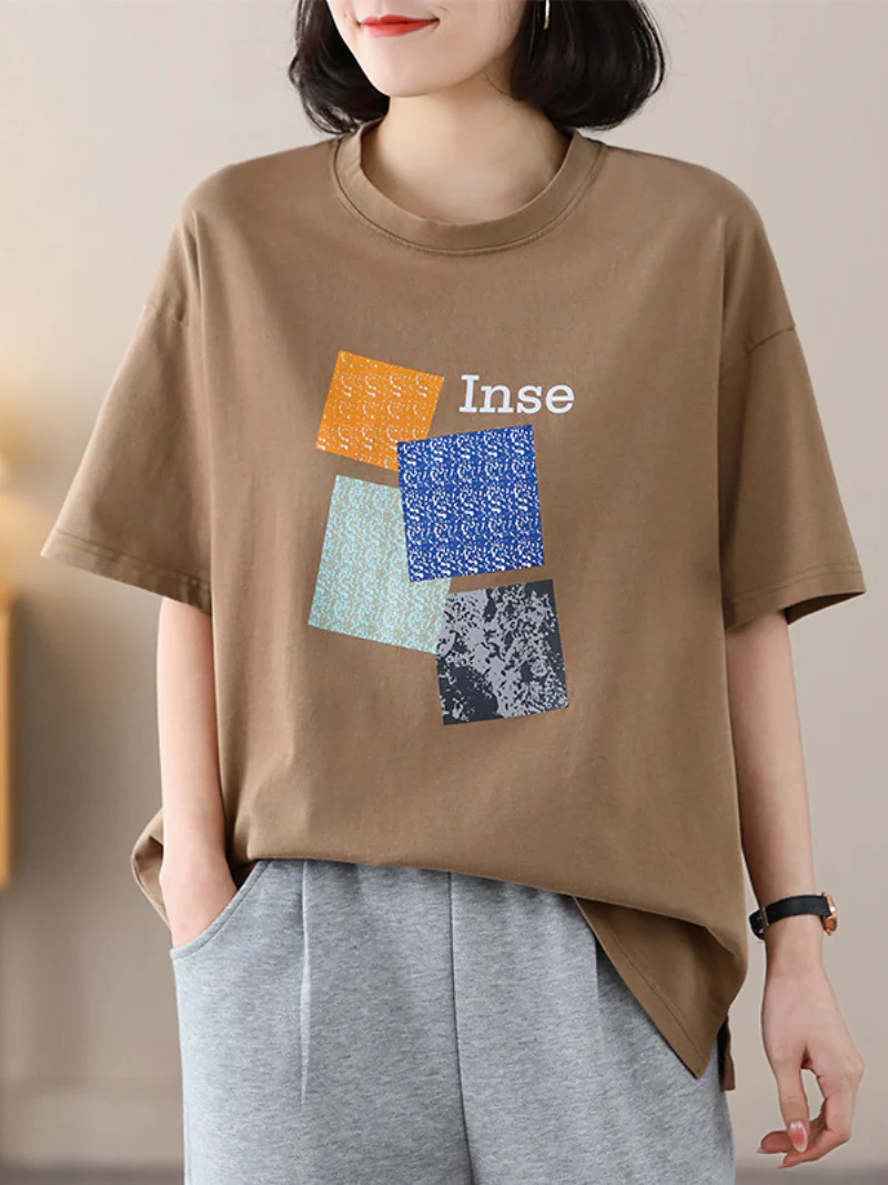 Close Your Eyes Loose Round Neck Top - Image 4