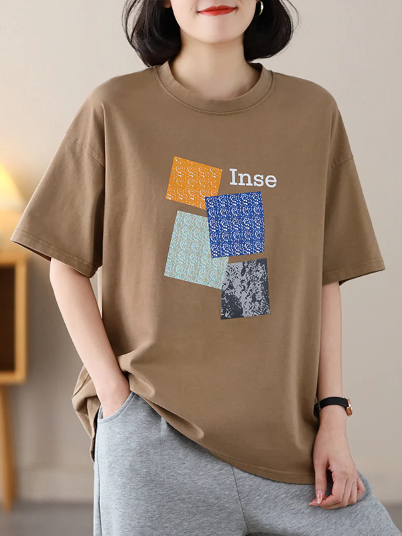 Close Your Eyes Loose Round Neck Top - Image 6