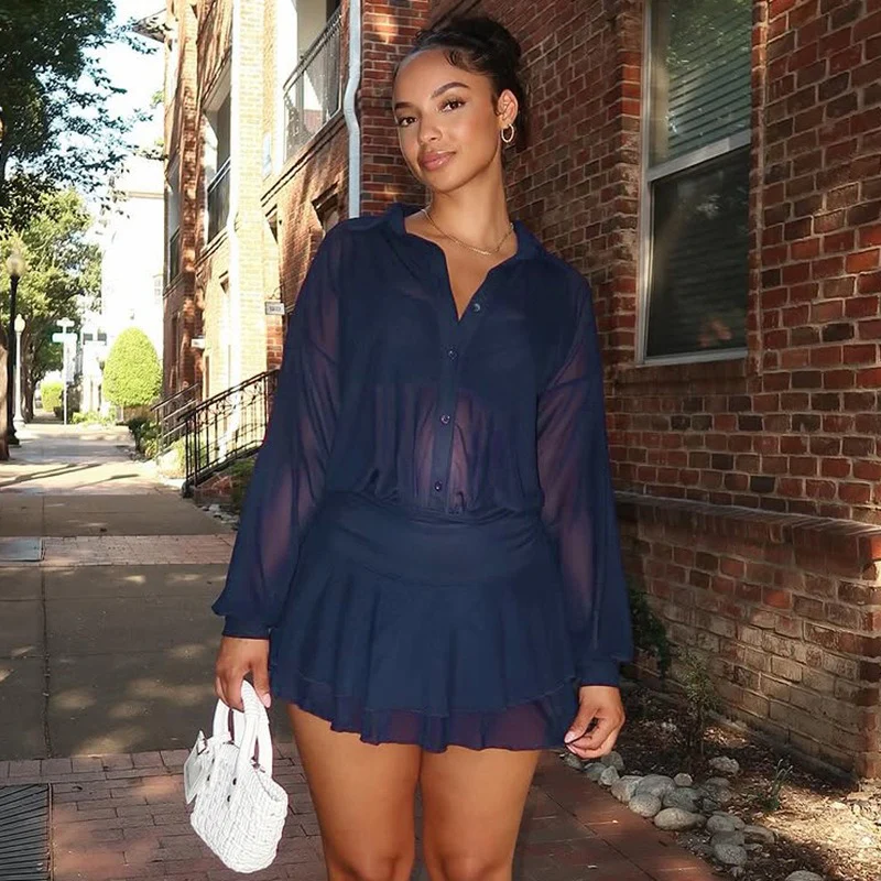 Collared Lace-Edged Dress - Image 3