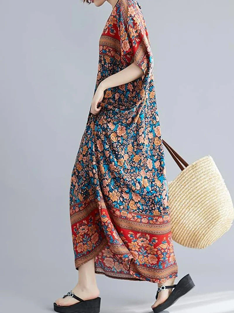 Comes Once To Set Kaftan Dress - Image 3