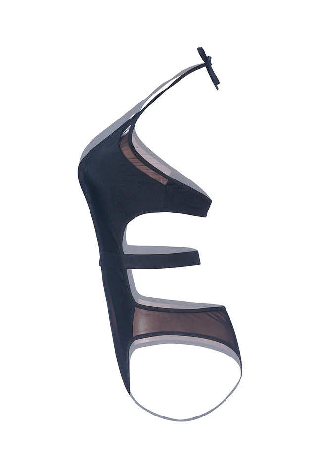 Mesh Halter One Piece Monokini - Image 8