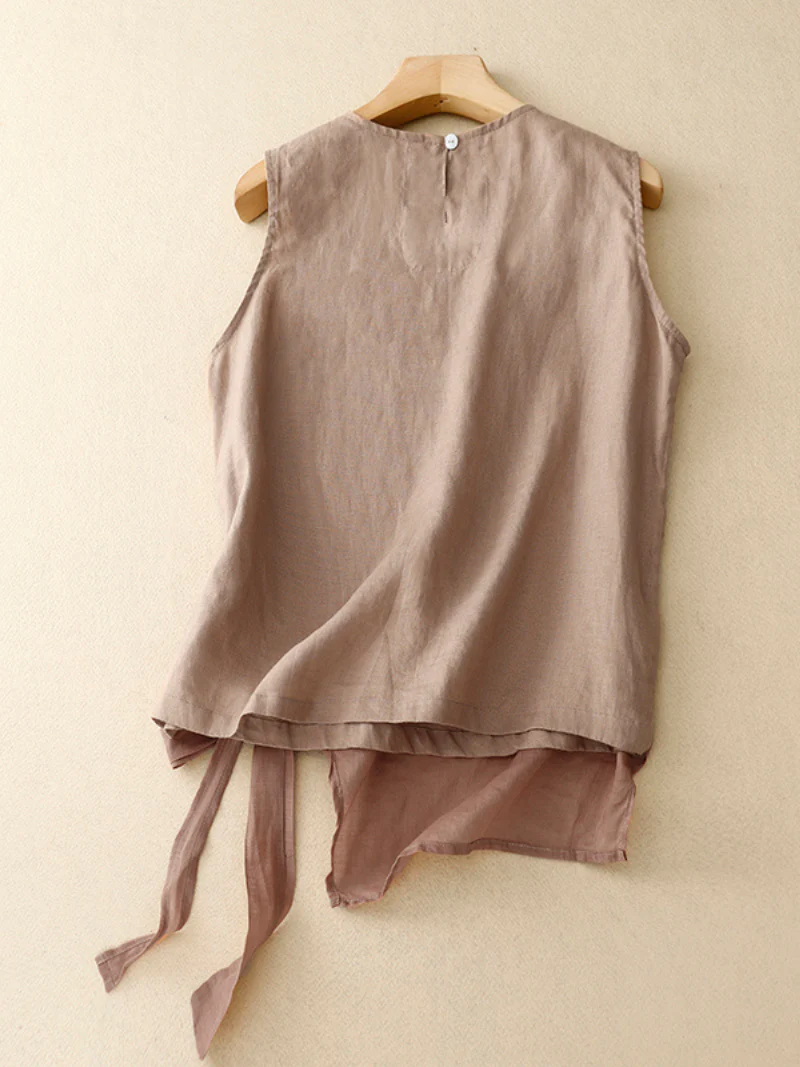 Cool Stylish Comfort Sleeveless Top - Image 2