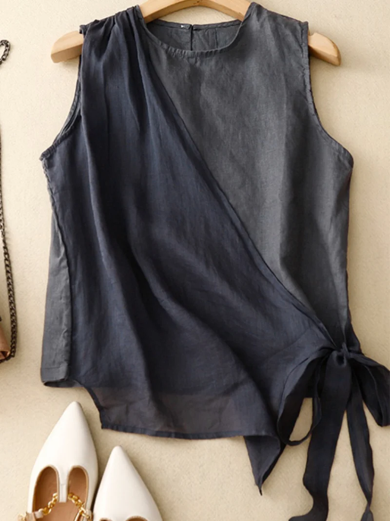 Cool Stylish Comfort Sleeveless Top - Image 3