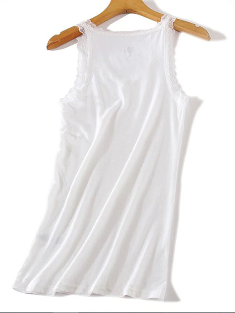 In the mood Lace Edges Tank Top - Image 2