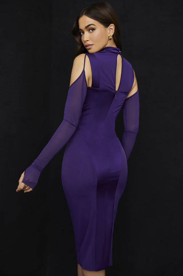 Corset Midi Dress - Image 14